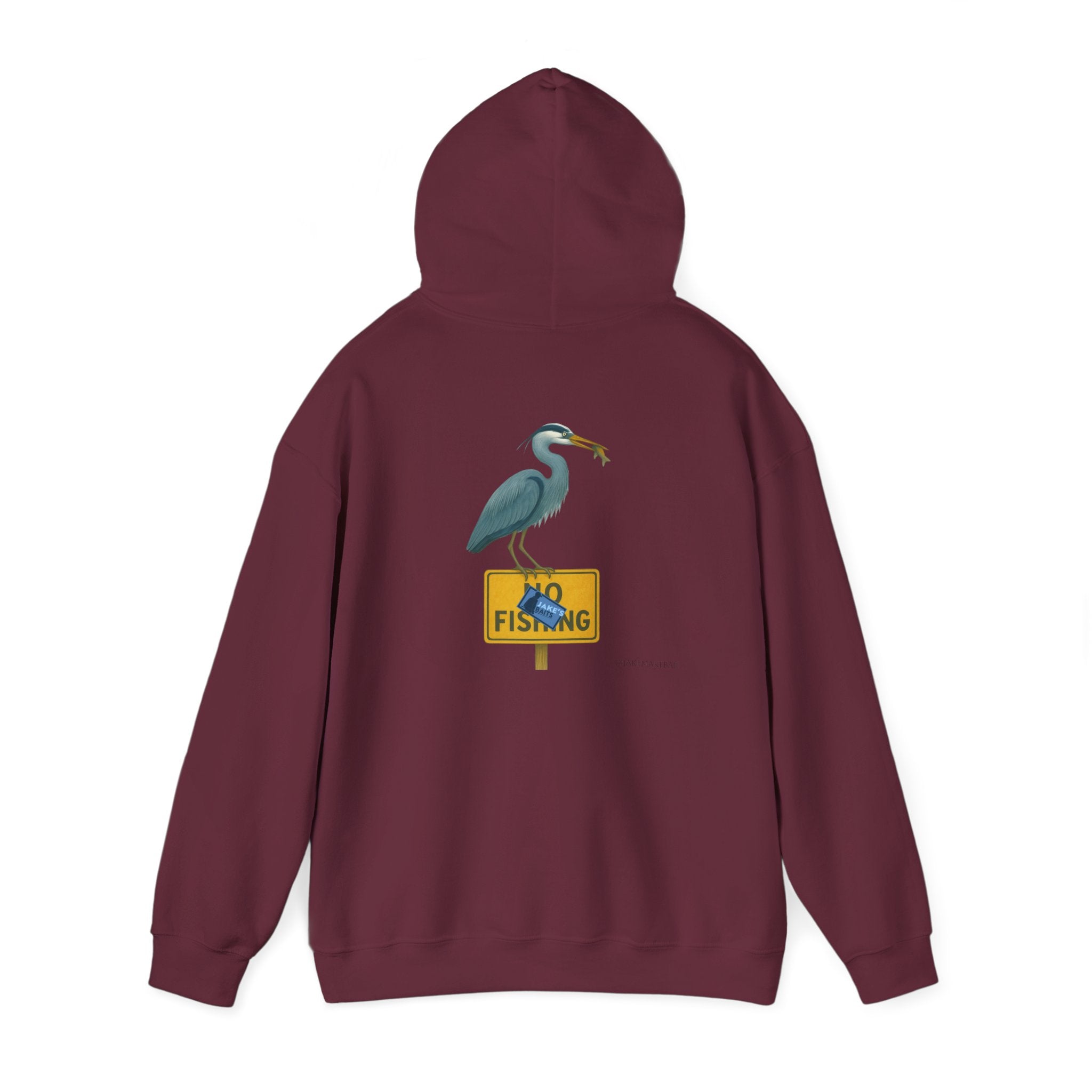 Blue Heron “No Fishing” Sweatshirt