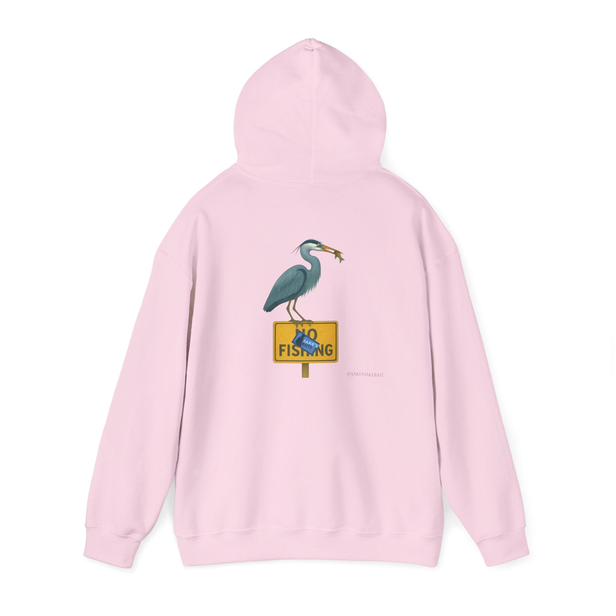 Blue Heron “No Fishing” Sweatshirt