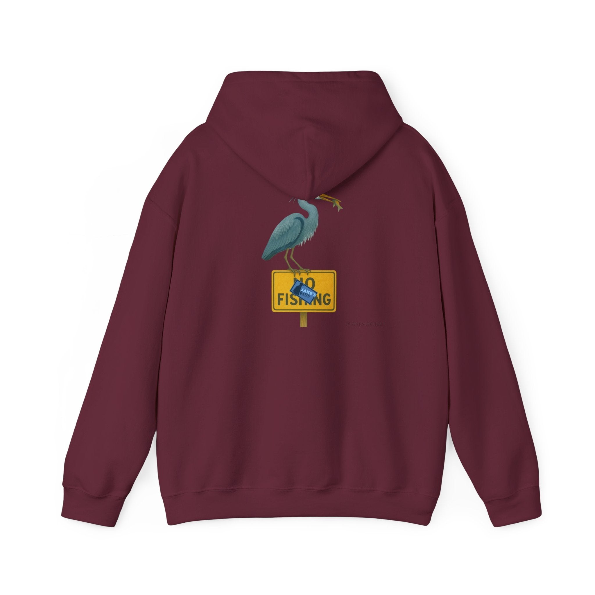 Blue Heron “No Fishing” Sweatshirt