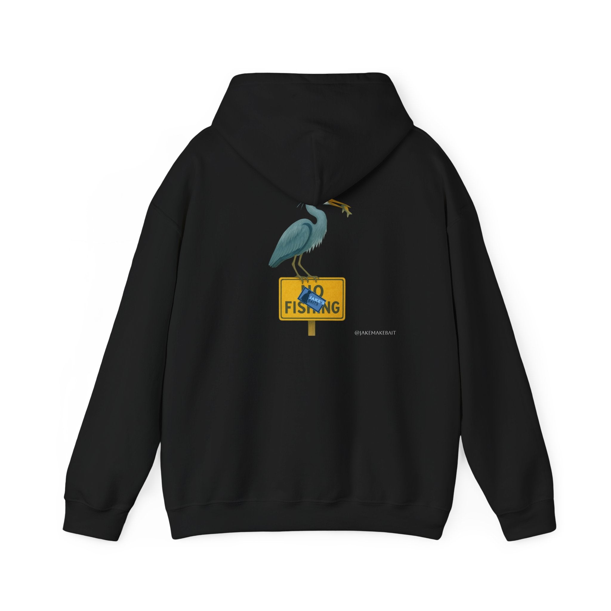 Blue Heron “No Fishing” Sweatshirt