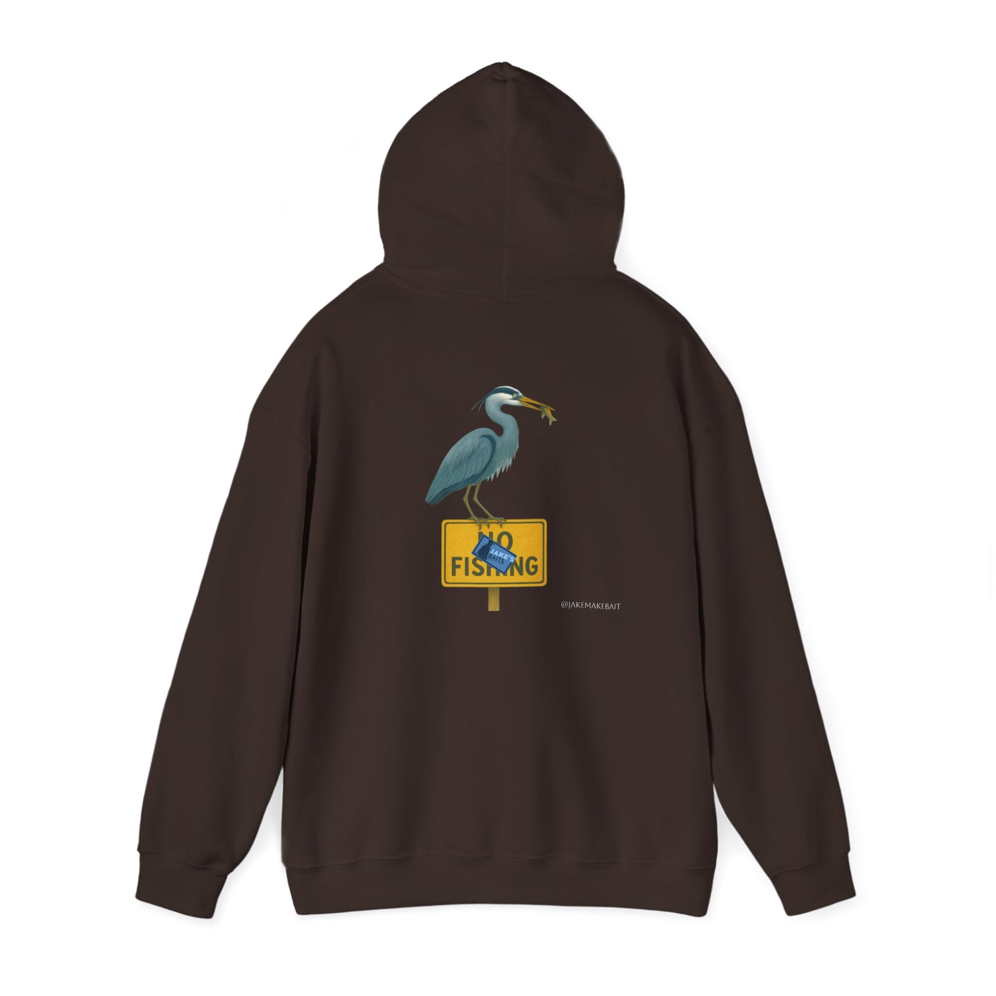Blue Heron “No Fishing” Sweatshirt