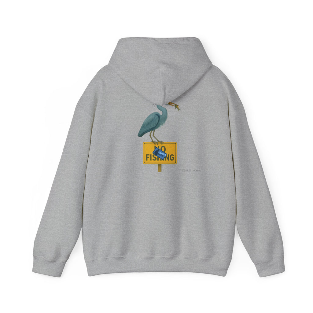 Blue Heron “No Fishing” Sweatshirt