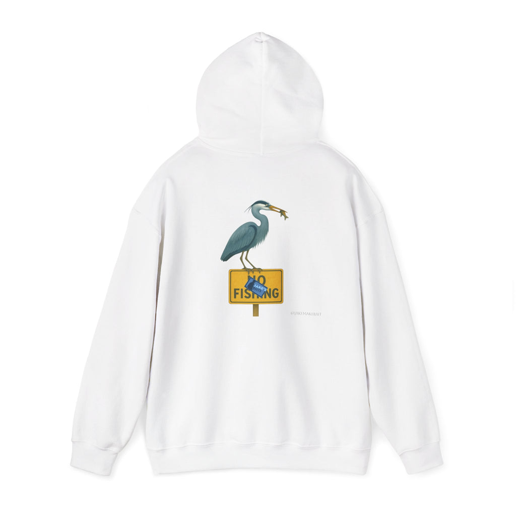 Blue Heron “No Fishing” Sweatshirt