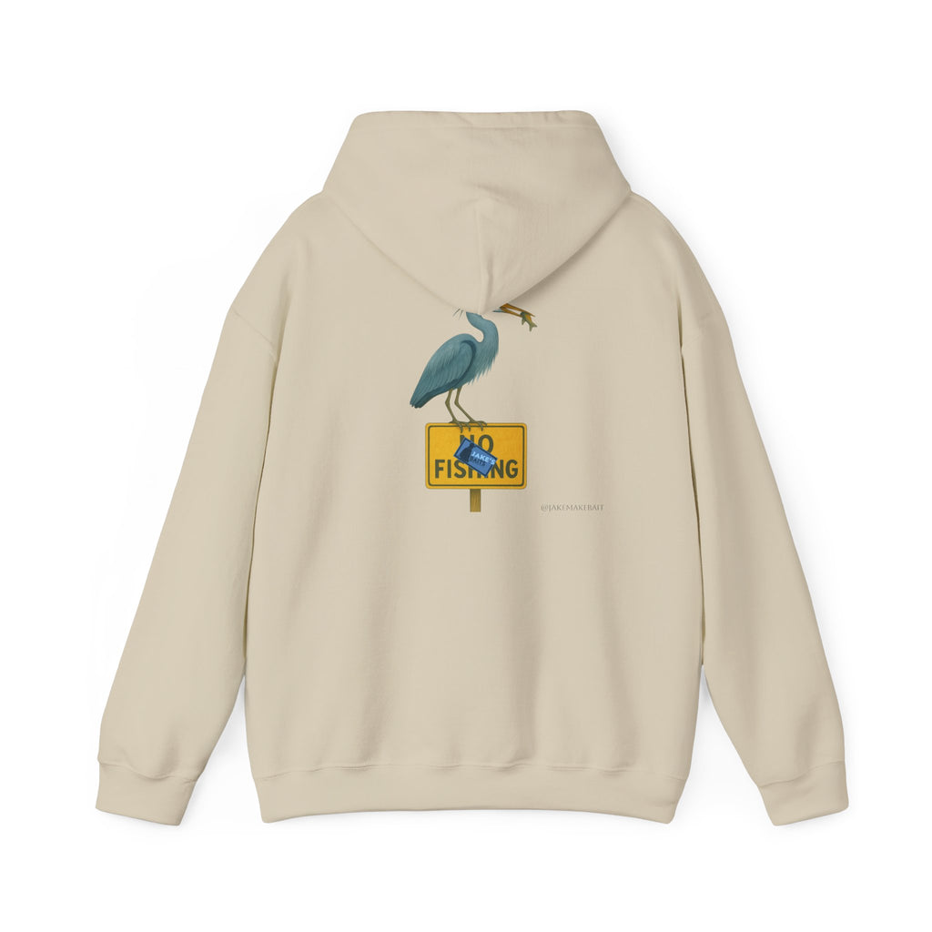 Blue Heron “No Fishing” Sweatshirt