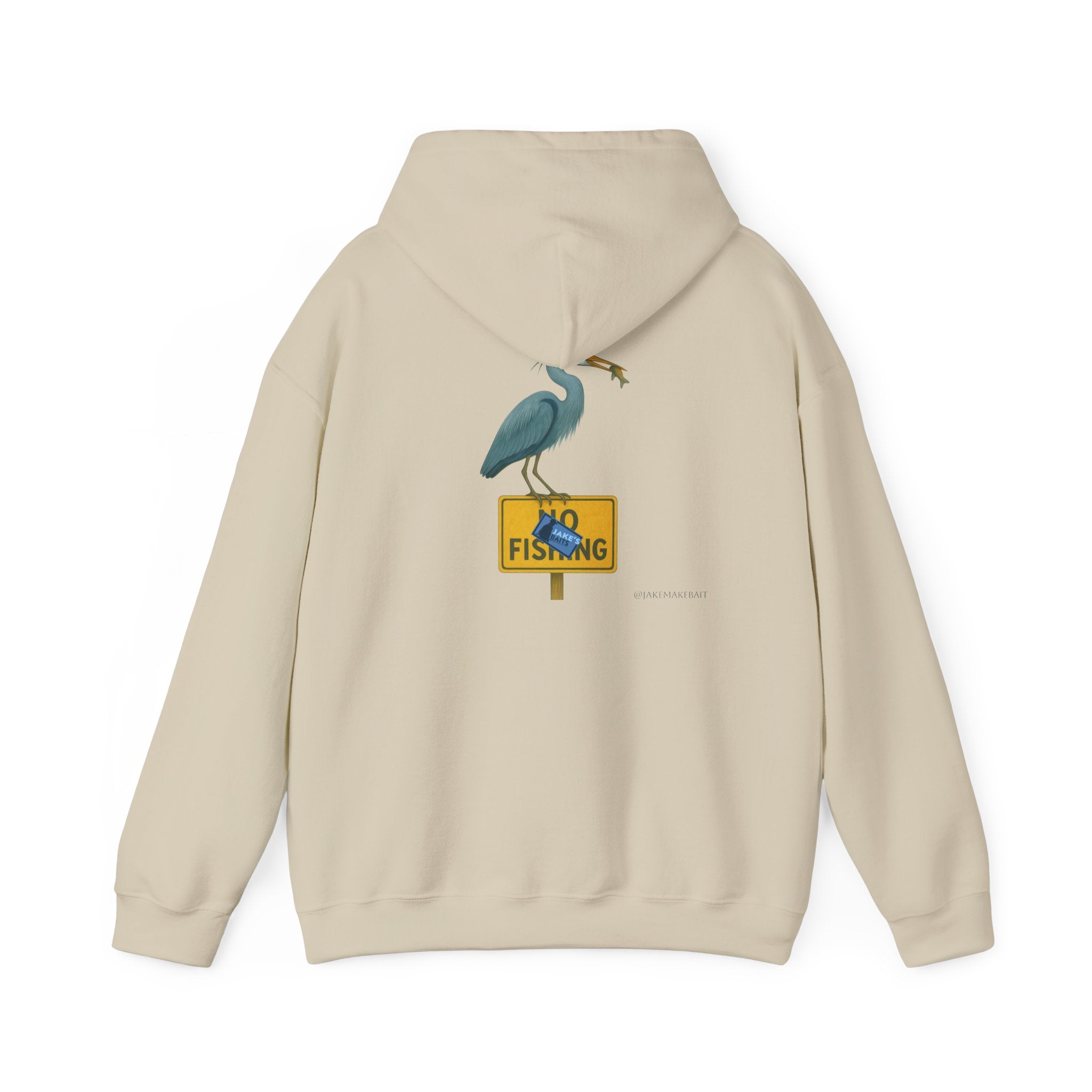 Blue Heron “No Fishing” Sweatshirt