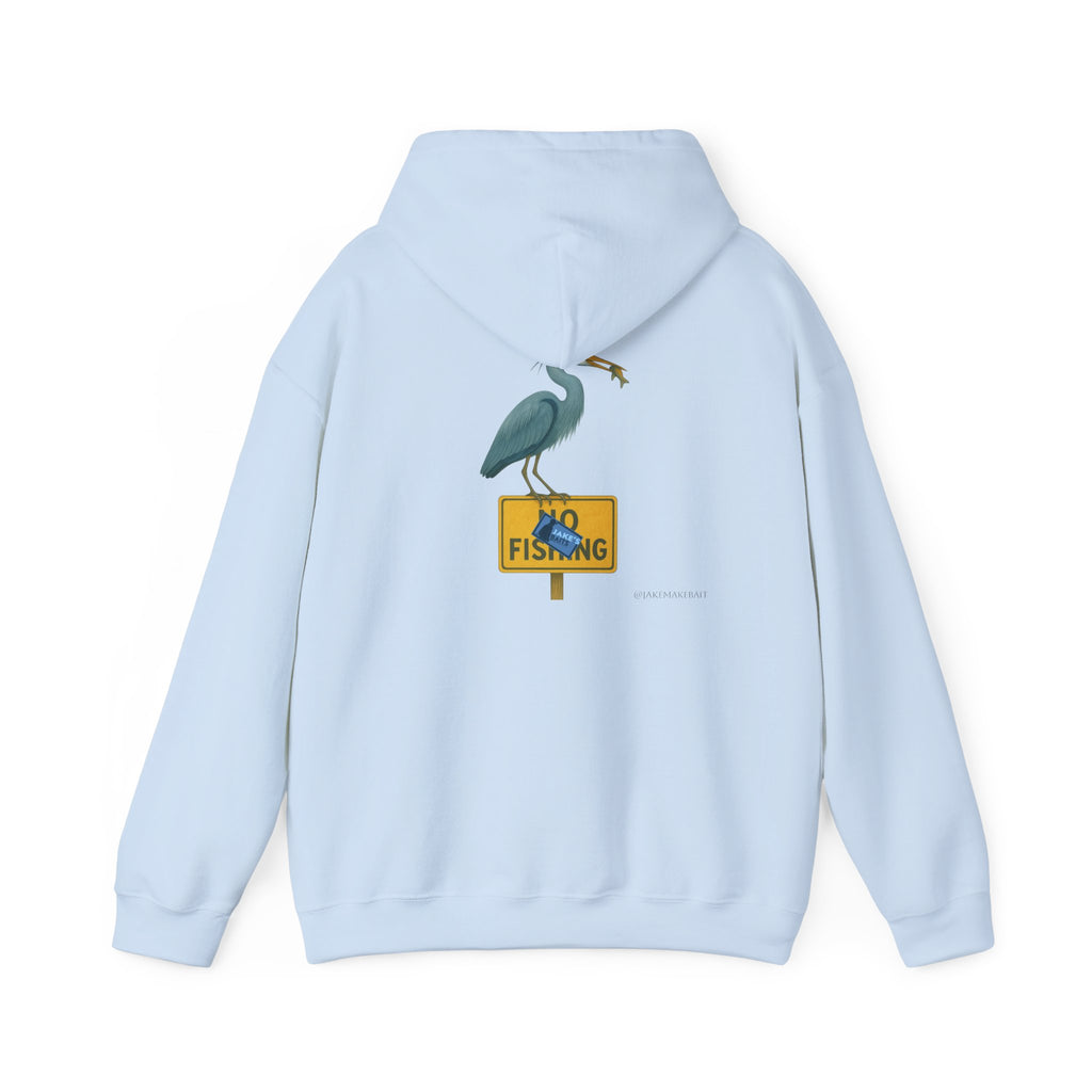 Blue Heron “No Fishing” Sweatshirt