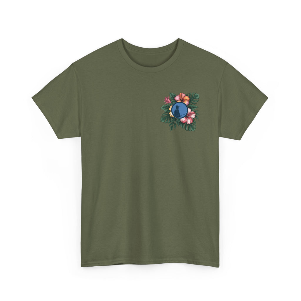 Simple Hawaiian flower logo