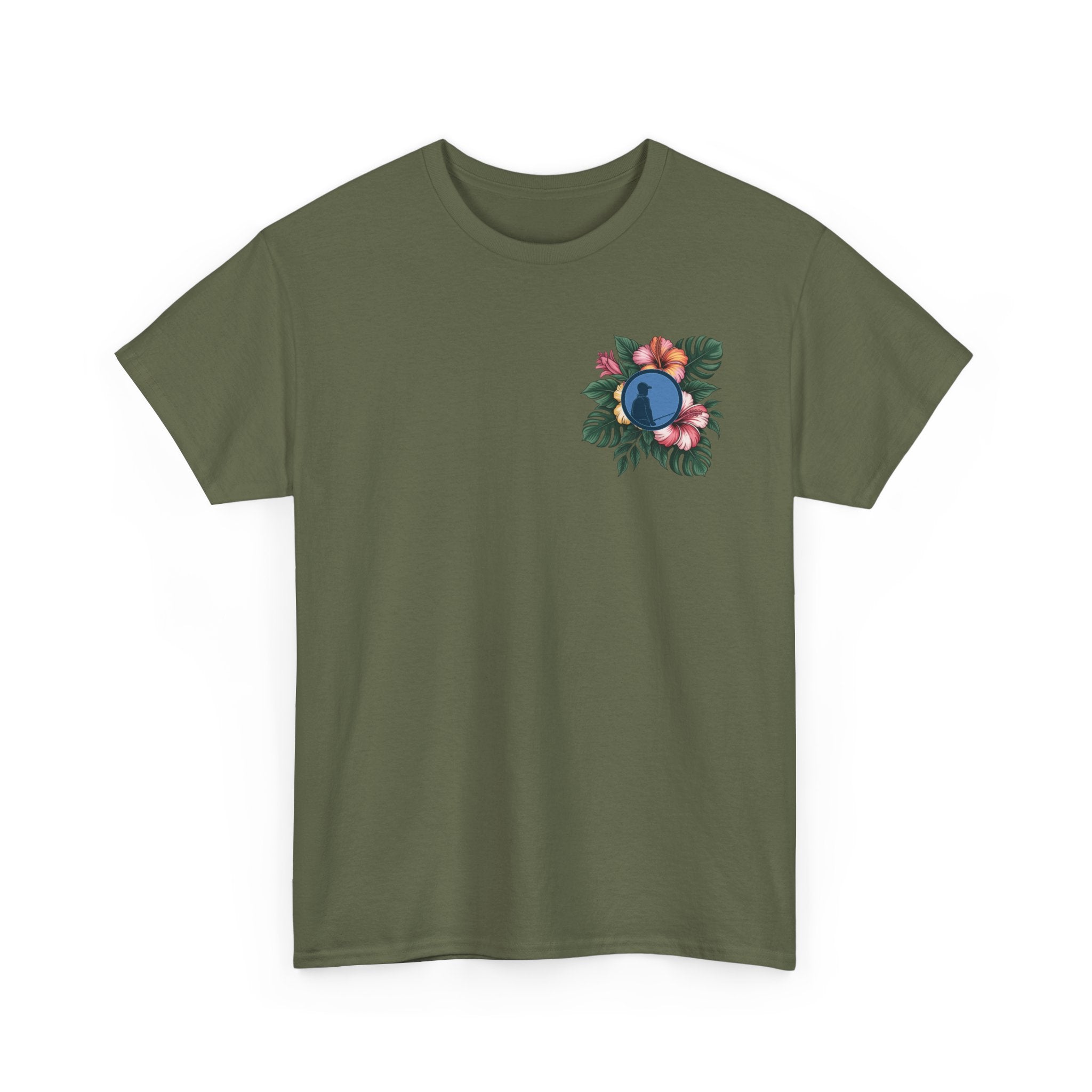 Simple Hawaiian flower logo