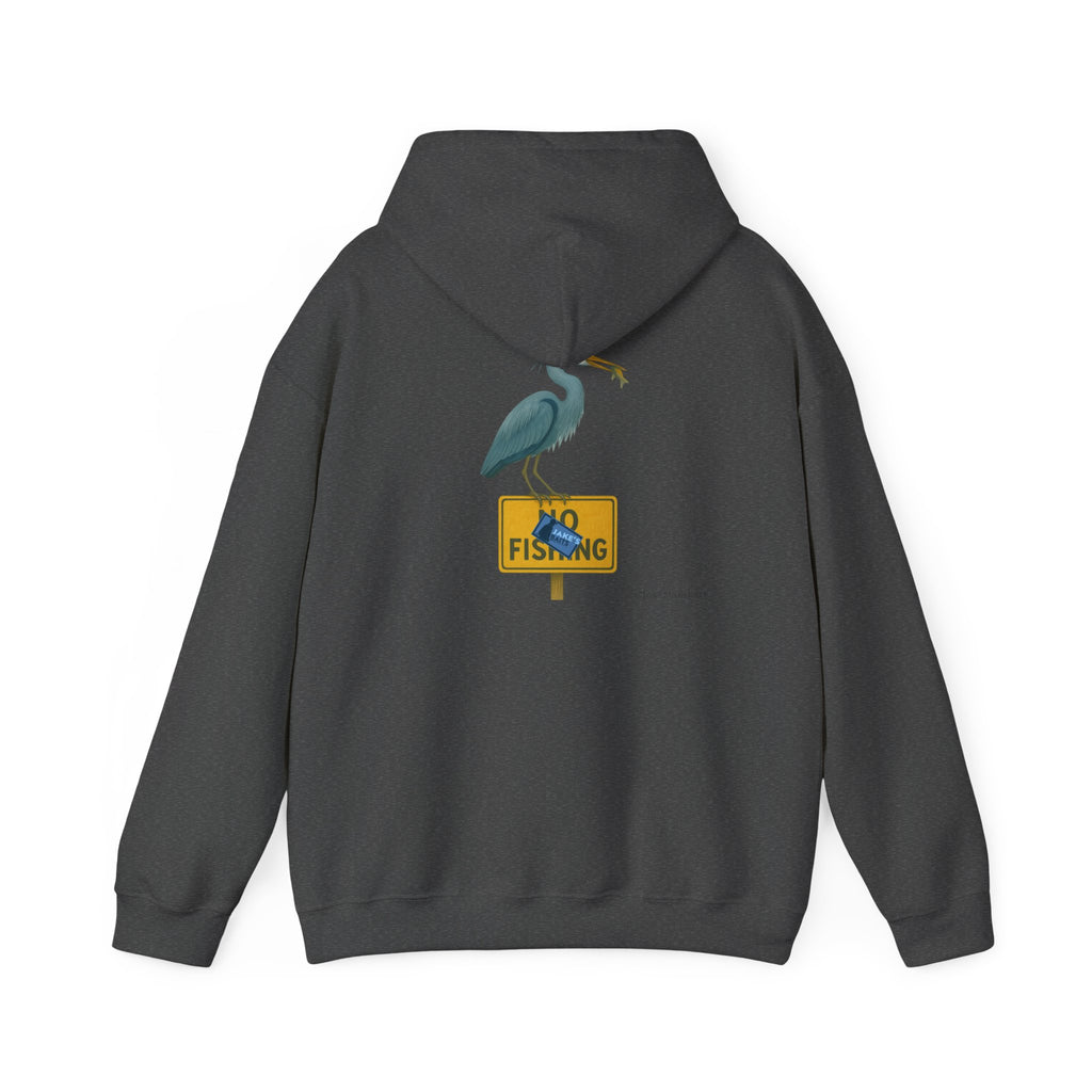 Blue Heron “No Fishing” Sweatshirt