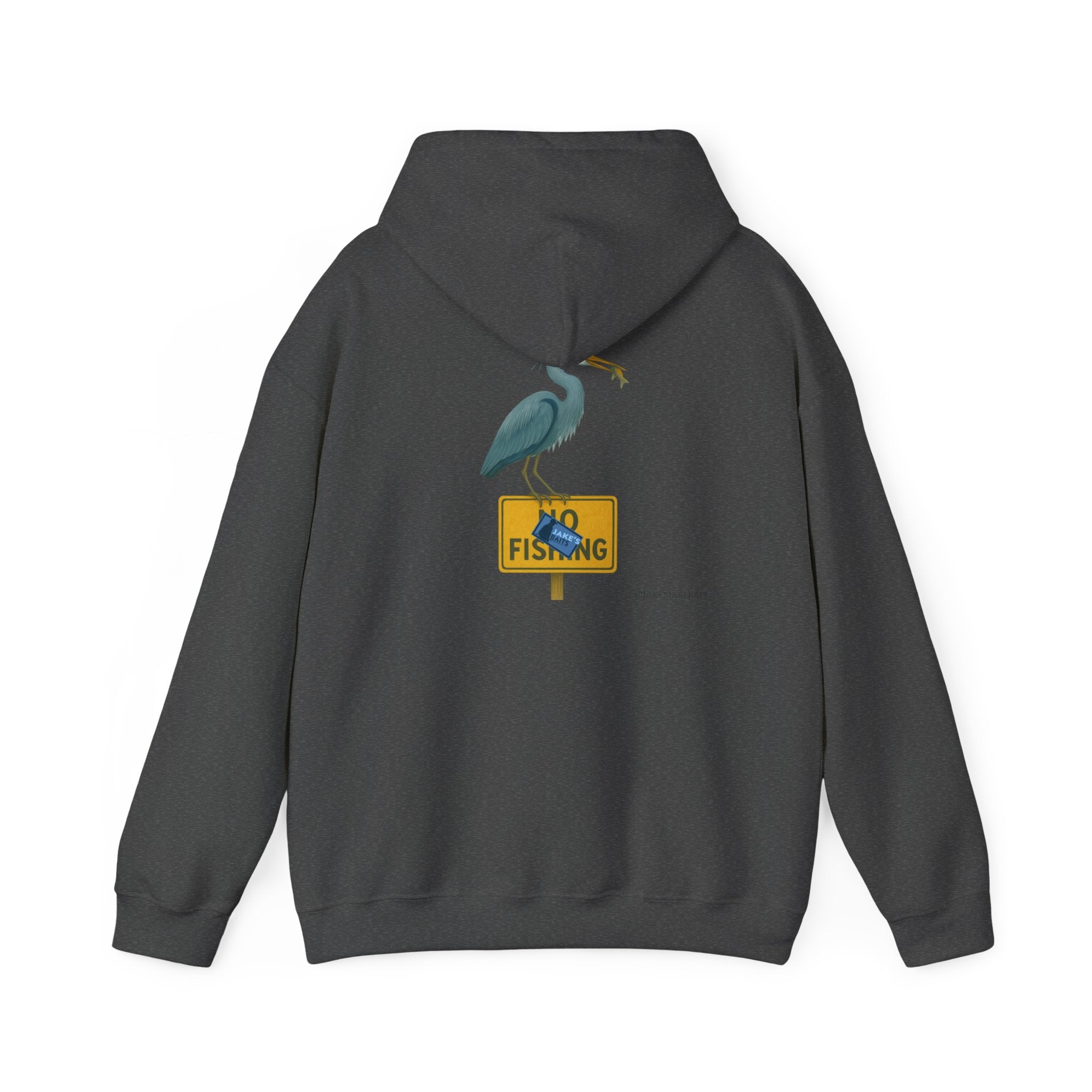 Blue Heron “No Fishing” Sweatshirt