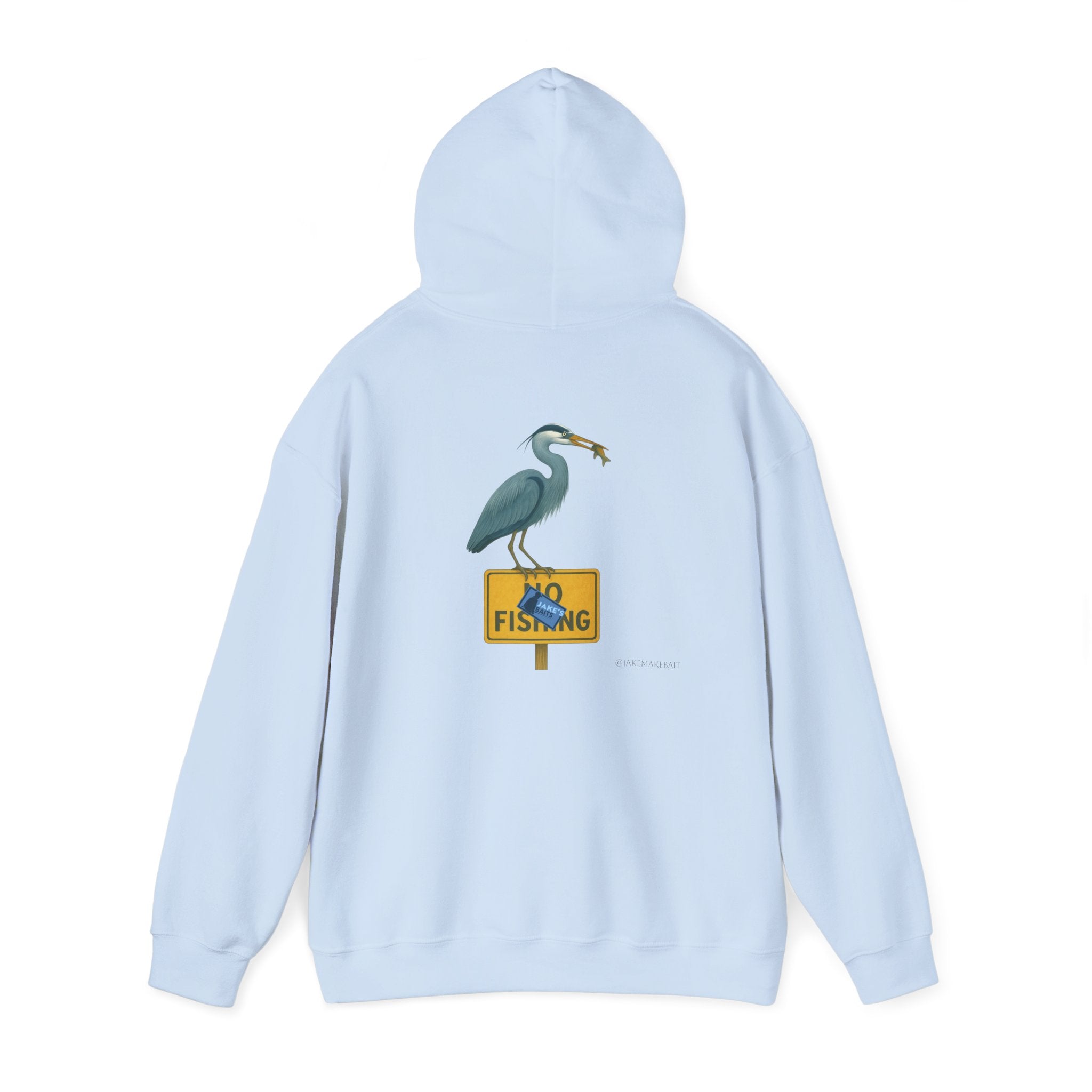 Blue Heron “No Fishing” Sweatshirt