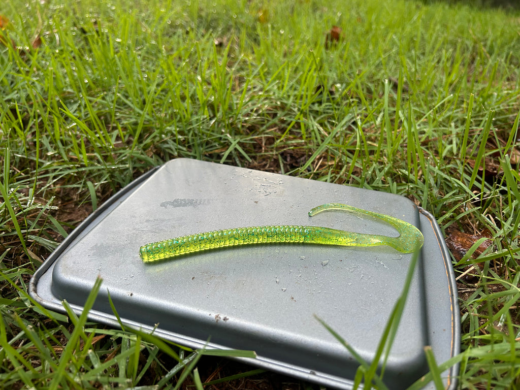 Custom Curly Tailed Worm (10in)