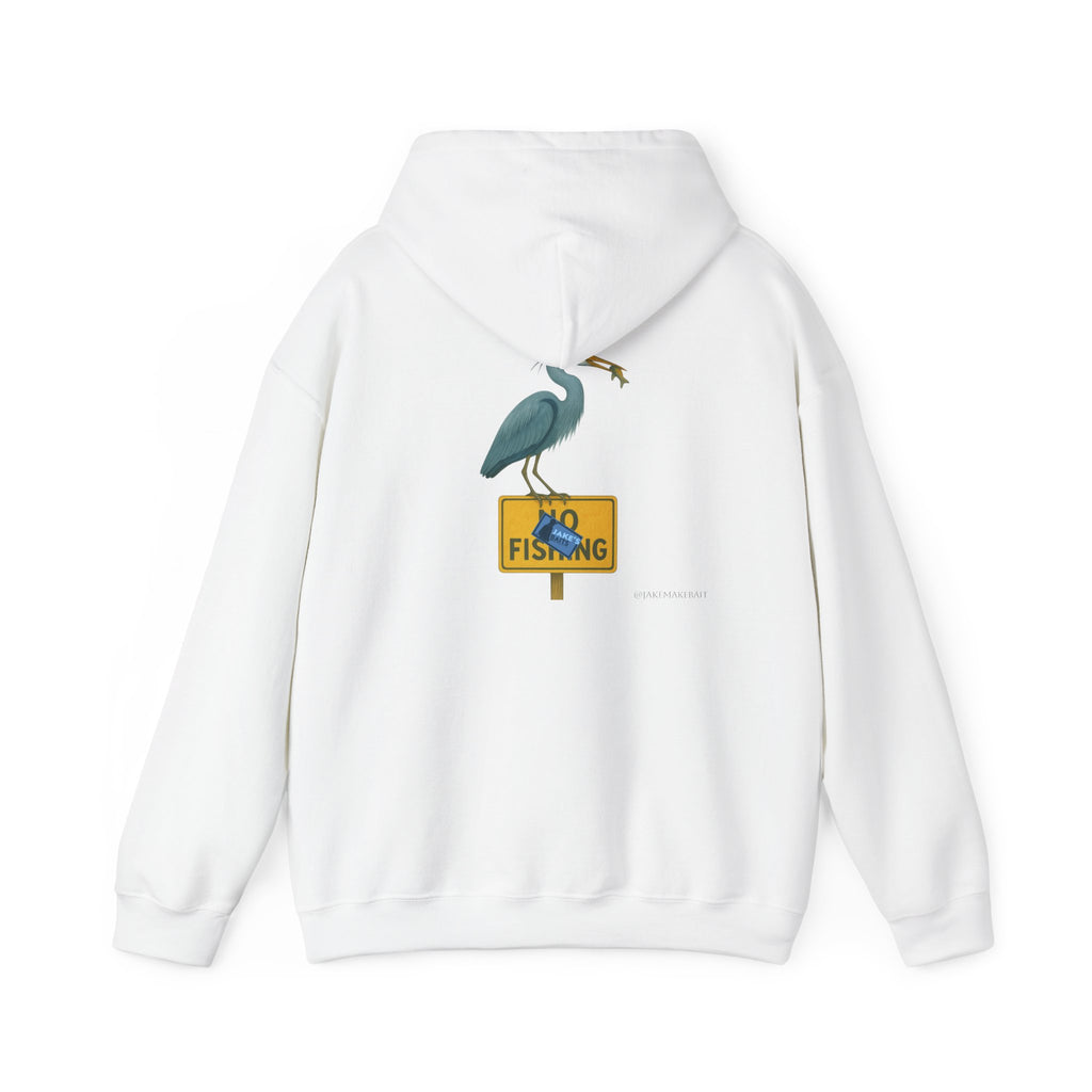 Blue Heron “No Fishing” Sweatshirt