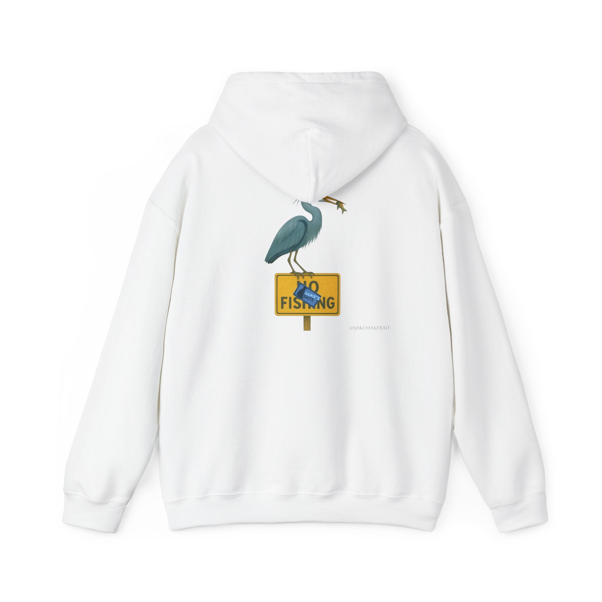 Blue Heron “No Fishing” Sweatshirt
