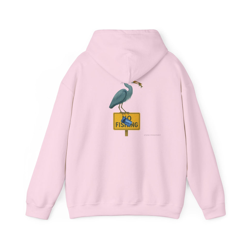 Blue Heron “No Fishing” Sweatshirt